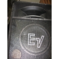 Pair of EV Electro-Voice SH-1512ER 2-Way Stage System Speakers